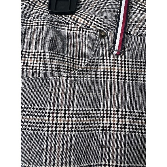 Tommy Hilfiger Women's Dress Pants Plaid Stretch Formal comfortable Gray 10 - Picture 6 of 7